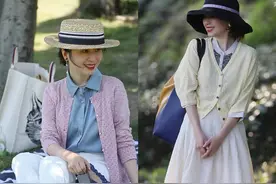 70女人真会穿，入秋这几套够了，优雅减龄，“不露腰”一样美气质图片