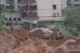我为群众办实事丨茅坪地块市政道路工程建设有序推进图片