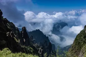 湖北神农架，神农顶风光图片