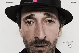鼻子越来越歪了，奥斯卡影帝Adrien Brody 新封面图片