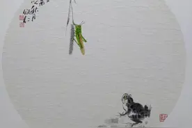 画家专栏 | 赵炳仁：小虫草，大境界图片