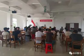 我为群众办实事 | 龙门派出所会同钦州渔政渔港监督支队龙门大队开展强警稳边系列活动图片