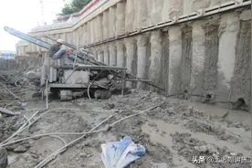 护坡桩+锚杆施工工艺图片