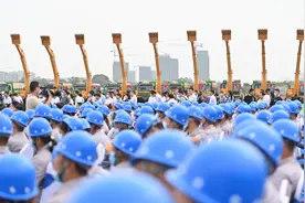 又一新地标！武汉天河国际会展中心开工建设图片