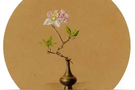 色铅彩绘 | 牛皮圆卡纸画盆栽的步骤【零基础彩铅画入门教程】图片