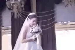 婚礼现场，只有新娘……一幕幕刷屏了图片