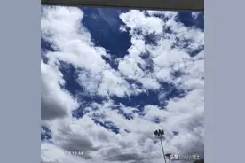 拉萨的云，看不够图片