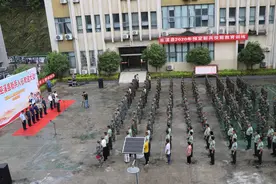 重庆市巫溪县：举行新兵欢送大会，光荣从这里启程图片