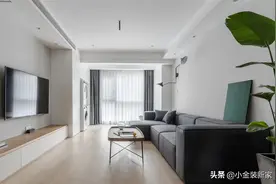 69㎡小户型还是极简风格好，显宽敞又整洁，两个人住太舒服了图片