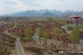 爱家乡 游河北 发现身边的美 | 狼牙山：最是春光无限好 万亩花海竞芬芳图片