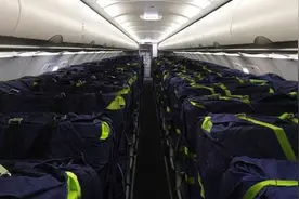 欧洲EASA通过飞机载物座椅袋认证 A320可快速改装成货机图片