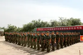 结业考核，见证汽车兵“破茧成蝶”——武警甘肃省总队2020年度汽车驾驶员结业考核图片