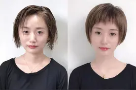 发型对女人太重要，看完这几组对比你就明白，时尚减龄还显脸小图片