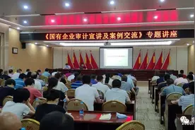 泉港：区财政系统纪委举办《国有企业审计宣讲及案例交流》专题讲座图片