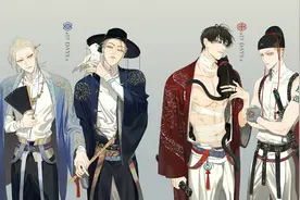 19天画师old先新组图受韩国人质疑，称抢其历史，贼喊捉贼？图片