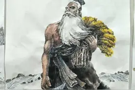 周始祖谷神后稷的出生竟然和伏羲一样都是母亲踩了巨大脚印后诞生图片