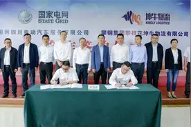 国网四川电力与攀钢集团达成战略合作示范建设充电设施项目图片