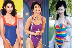 「港姐经典泳装大全」高叉、透视、比基尼，长腿纤腰大比拼图片