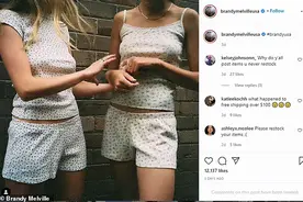 火遍中国的服装品牌被曝丑闻！“纯欲风”极瘦审美在危害中国女性图片