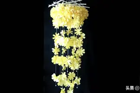 创意手工DIY，纸花风铃的简单做法，非常漂亮！图片