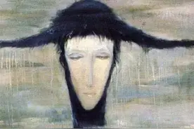美女画家创作一幅“鬼画”卖出3次被退3次，最终被列为世界禁画图片