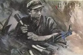 对越反击战，班长独自杀入越军阵地，荣立一等功，人称孤胆英雄图片