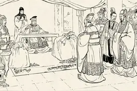 三国演义全集（392），张松欲献西川地图给曹操，曹操却不喜张松图片