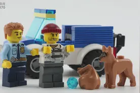 出动警犬抓获钻石大盗！乐高积木 城市60241 警犬突击队 图文评测图片