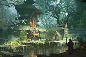 一组非常震撼的场景插画作品欣赏！构图精巧画技十分强悍图片