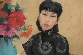 她是民国著名人体女画家，作品拍出上亿天价，出身青楼一生无子图片