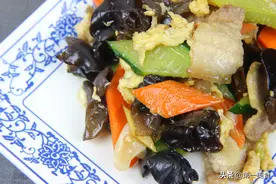 木须肉的家常做法，掌握这个技巧，在家也能做出饭店的味道图片