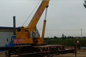 “被宠上天的老妈！”山东商河“硬核”儿子开30米吊车将母亲举高摘枣图片