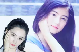 张柏芝哪像41岁的女人，跨越27年同框依旧是少女，网友：爷青回图片