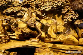十人四年，完成金丝楠乌木版《三国演义》巨作，网友：极品图片