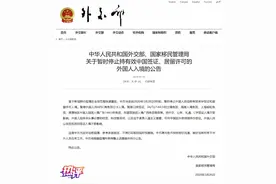 热评丨暂停外国人持有效签证入境 为中国更为全球图片