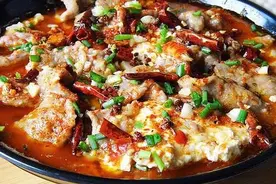 香辣豆花鱼，鱼肉无腥嫩滑，又香又辣，超简单图片