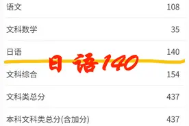 玩家“沉迷”阴阳师，反悟另一外语天赋，高考日语140分图片
