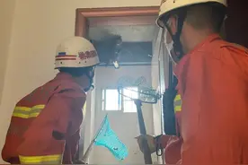 泉州安溪：野生猕猴闯民宅 消防员抓了半个多小时图片