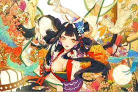 阴阳师与神都精美立绘美图特辑！国内外画师同人手绘作品赏析图片