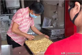 广东乡村的传统酒家，沙琪玛又香又软又酥又脆，一天100盘不够卖图片