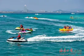 组图+视频｜三亚旅游热 玩水项目吸引人图片