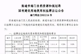 总投资约50亿！299米超高层地标！“海门中心”落锤图片