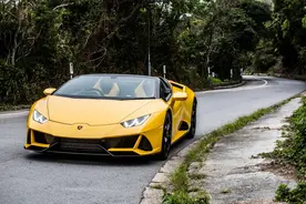 终极敞篷超跑挑逗新手司机？试驾兰博基尼Huracán EVO Spyder图片