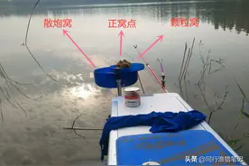 一手鱼爱散炮、二手鱼惧散炮——浅析到陌生黑坑时三种布窝方法图片