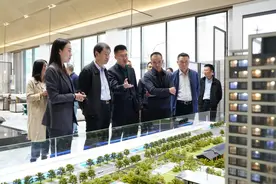 昆明国家高新区党工委书记陈勇率队赴西区调研固定资产投资工作图片