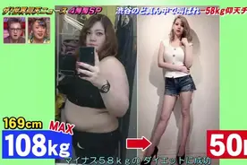 日本混血妹子怒减58公斤后直接出道！活生生减下一个人的重量…图片