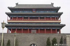 北京城内唯一保存完整的城门，成为北京地标式建筑及电视剧采景地图片