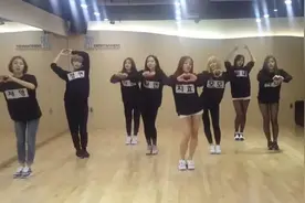 TWICE练习室，满满的元气风！图片
