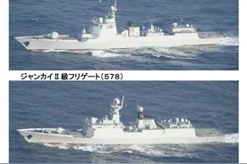 自寻烦恼！解放军护航舰队归建，穿越宫古海峡，日本再次上蹿下跳图片