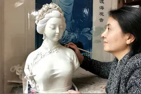 瓷都德化巾帼大师陈丽玲成功创作女性艺瓷作品图片
